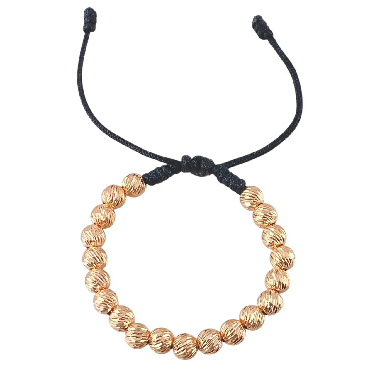 Pulsera Con Balines Diamantados 6MM